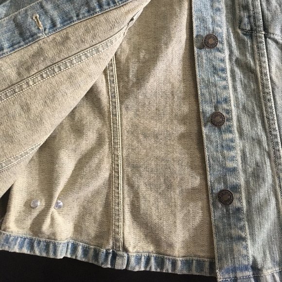 Newport News Jeanology Collection Jean Jacket, 6 - Picture 5 of 7